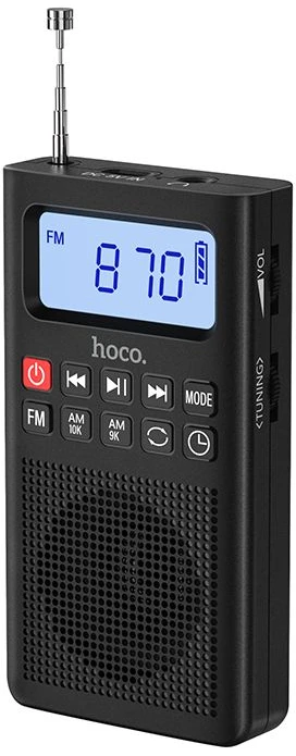 Portable radio Hoco HI51 juodas