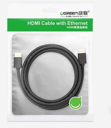 Kabelis Ugreen HD104 HDMI to HDMI 1.0m juodas