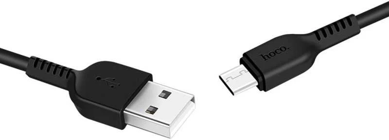 HOCO kabelis USB A to Type C 2,4A X20 2 m juodos spalvos