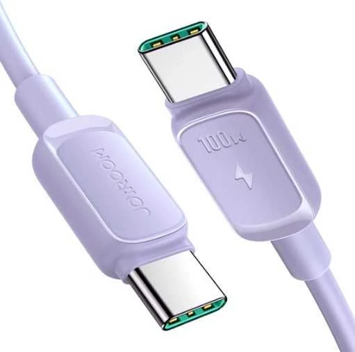 Kabelis S-CC100A14 100 W USB C į USB C Joyroom / 100 W / 1.2 m (violetinė)