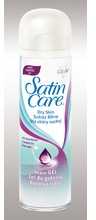 Skutimosi želė sausai odai Gillette Satin Care Shea Butter, 200 ml