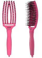 Plaukų šepetys džiovinimui Olivia Garden Fingerbrush Hot Rožinė Medium