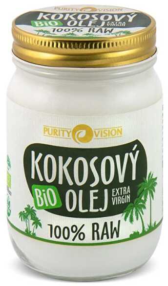 Purity Vision Coconut Raw Bio Oil kūno aliejus unisex, 120 ml