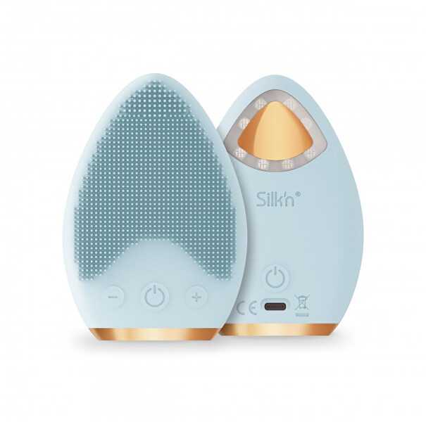 Silk`n Silk `n Bright Lux face brush 4 in 1 makiažo valiklis