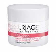 "Uriage Roséliane" sodrus kremas nuo raudonio 50ml