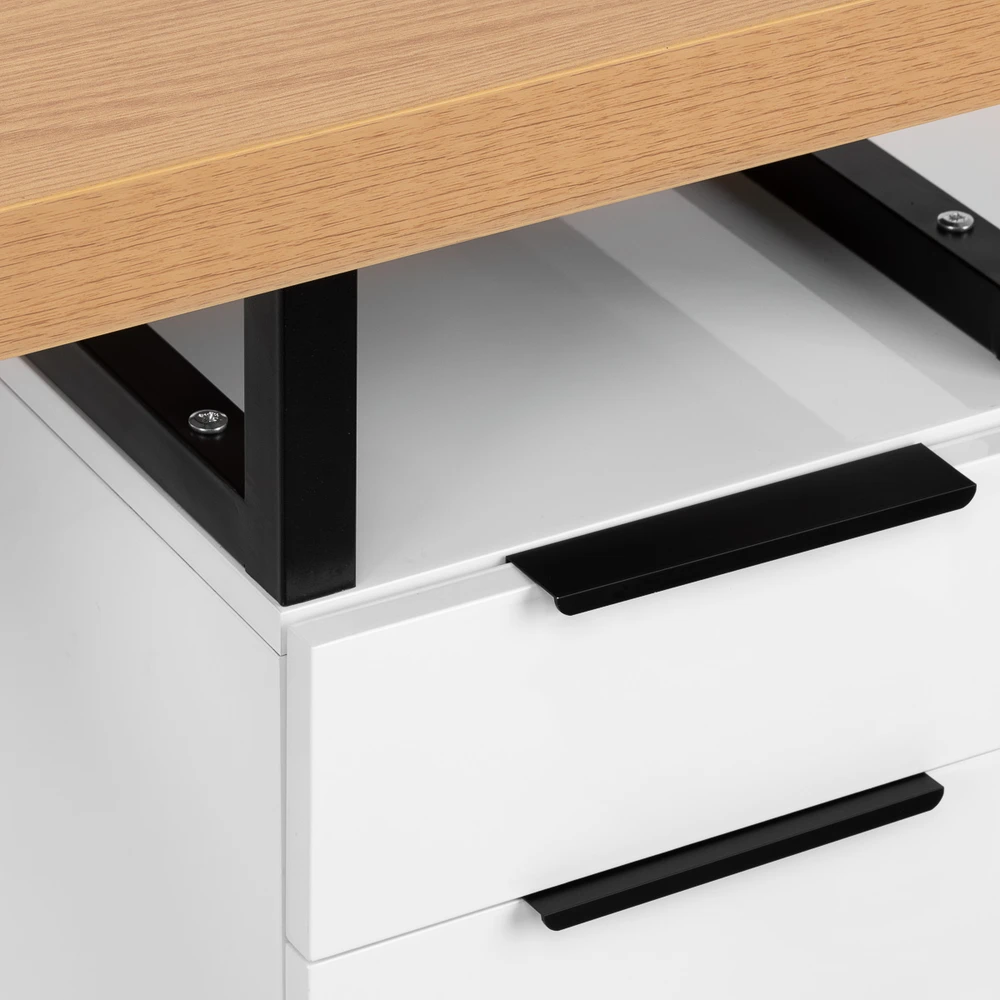 Activeshop Manikiūro stalas su dulkių ištraukėju MOMO L02