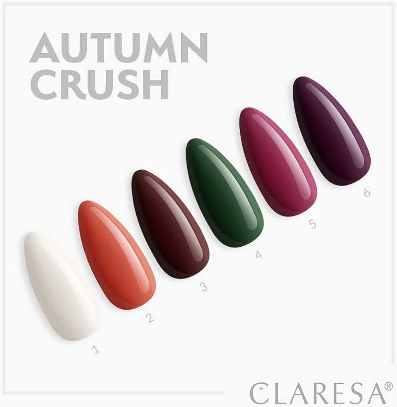 „Activeshop Claresa“ hibridinis nagų lakas „Autumn Crush 1“, 5 g.
