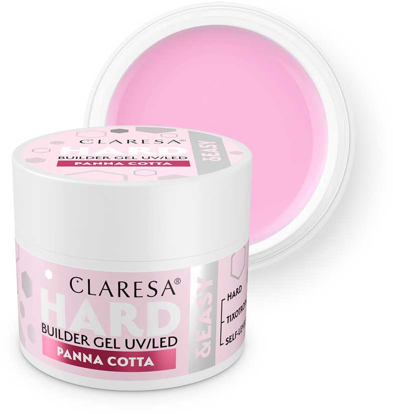 Activeshop Claresa Hard&Easy statybinis gelis Panna Cotta 45g