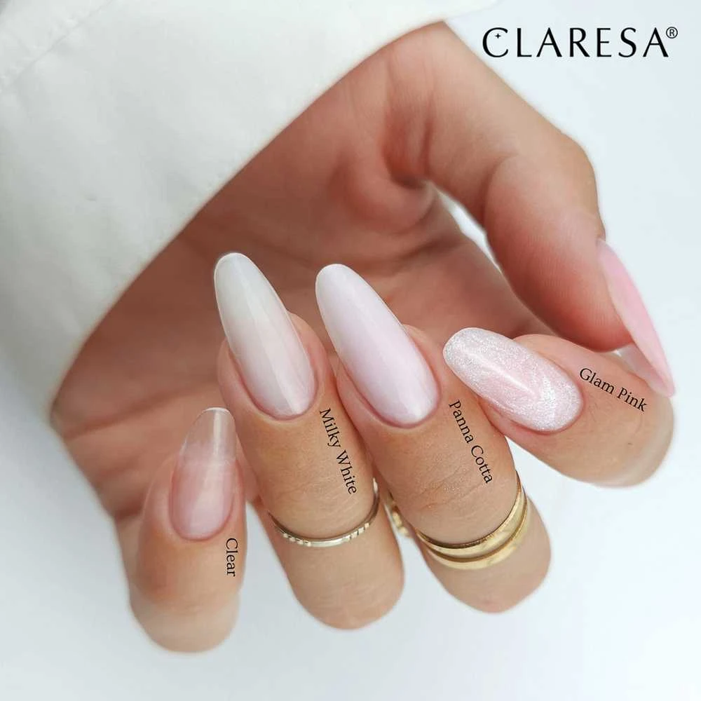Activeshop CLARESA_Hard&Easy Glam Rožinė Builder Gel 45g