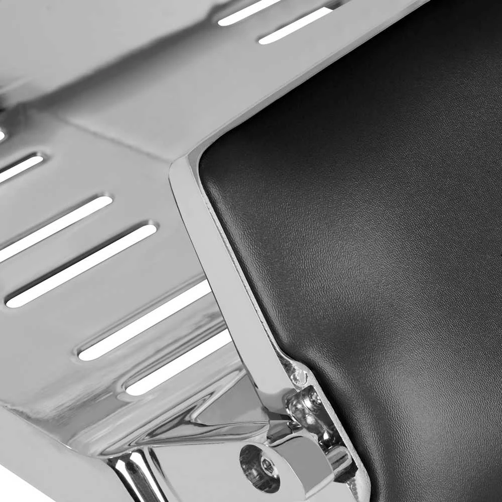 Activeshop Kirpyklos kėdė Barber Chair Gabbiano Francesco Chrome Juodas