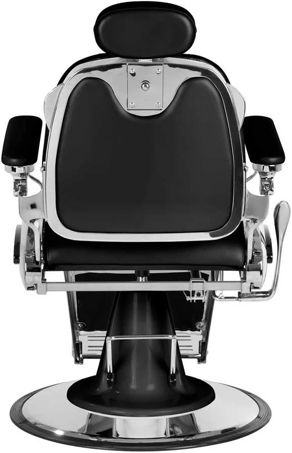 Activeshop Kirpyklos kėdė Barber Chair Gabbiano Francesco Chrome Juodas