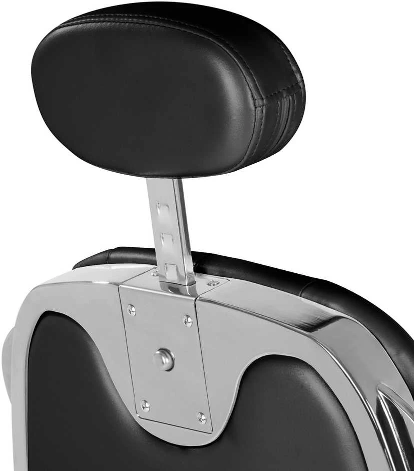 Activeshop Kirpyklos kėdė Barber Chair Gabbiano Francesco Chrome Juodas