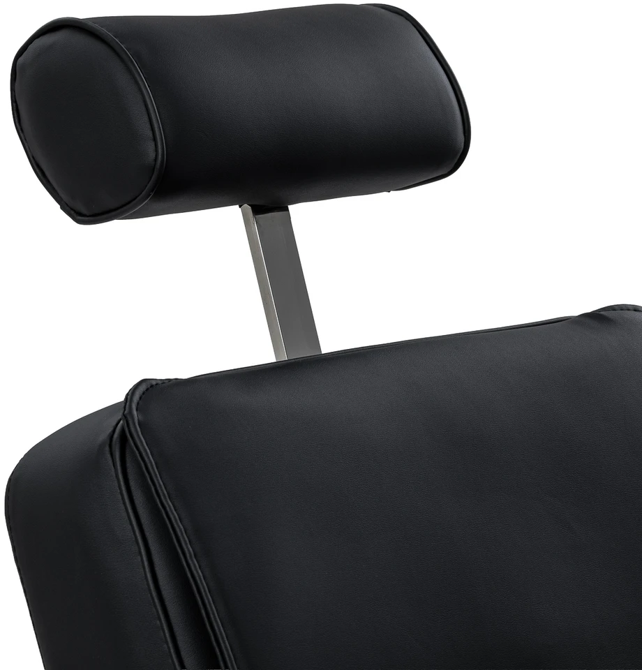 Activeshop Kirpyklos barberio kėdė su nugaros masažo funkcija Gabbiano Continental, juoda