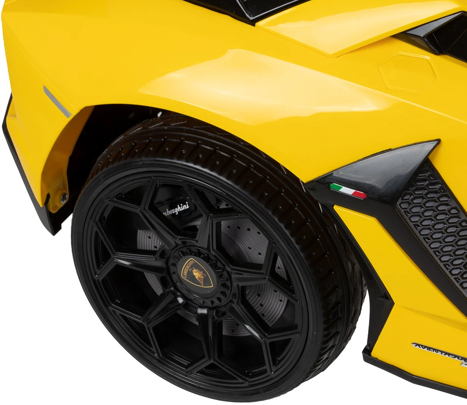 Activeshop Vaikų kirpyklos kėdė Gabbiano Lamborghini, geltona