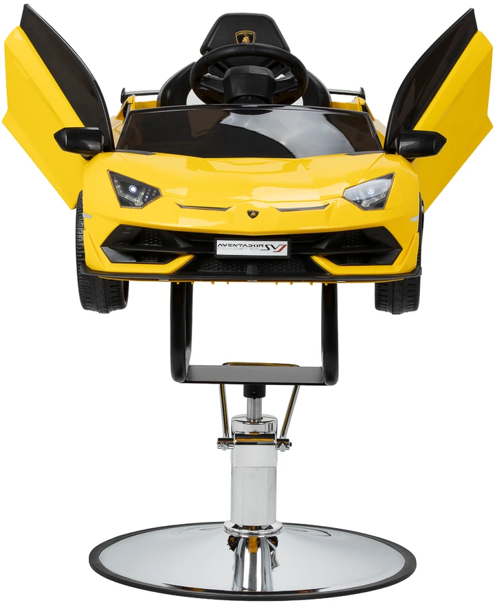 Activeshop Vaikų kirpyklos kėdė Gabbiano Lamborghini, geltona