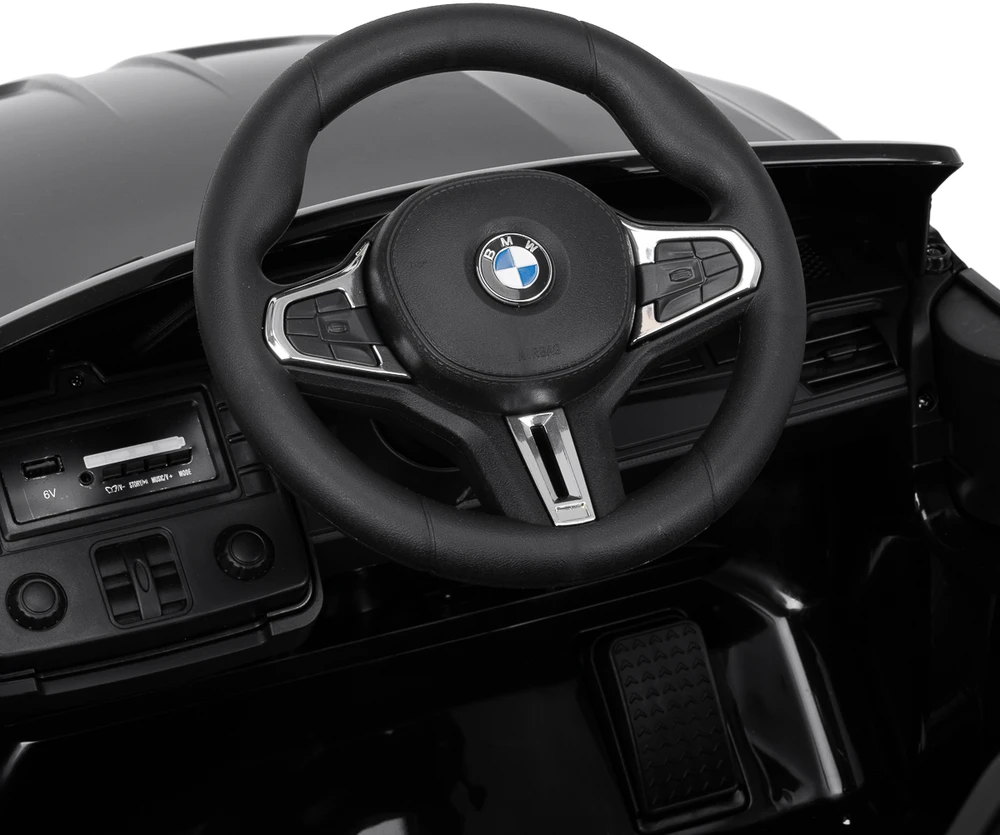 Activeshop Vaikų kirpyklos kėdė Gabbiano BMW, juoda