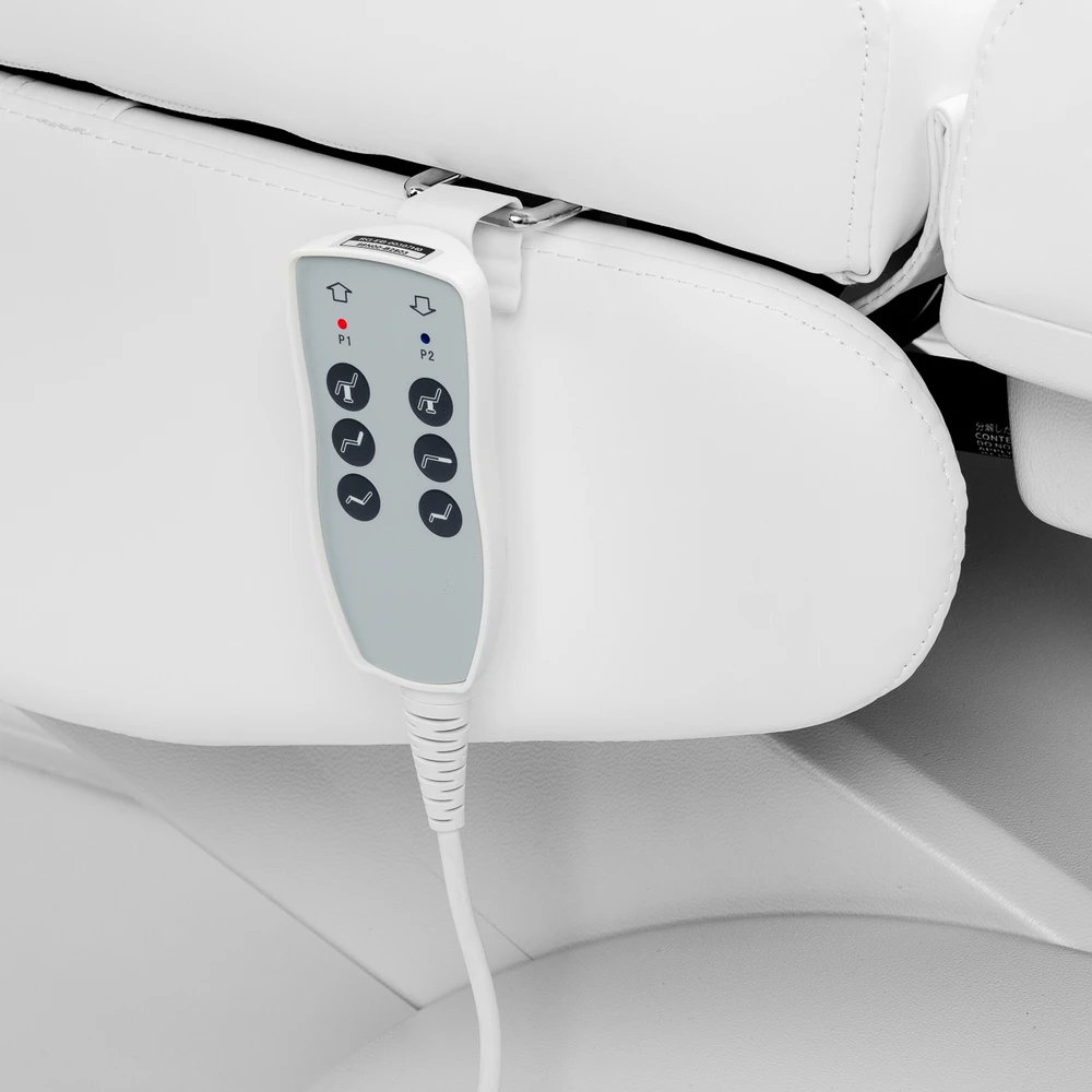 Activeshop Elektrinis kosmetologinis krėslas Azzurro Lux Pedi 3M Baltas