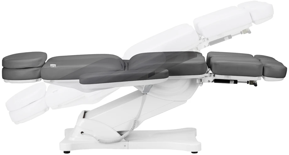 Activeshop Kosmetologinis krėslas SILLON CLASSIC 3 MOTOR ELECTRIC PEDI Pilkas