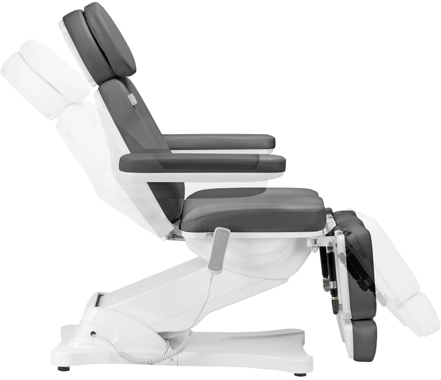 Activeshop Kosmetologinis krėslas SILLON CLASSIC 3 MOTOR ELECTRIC PEDI Pilkas