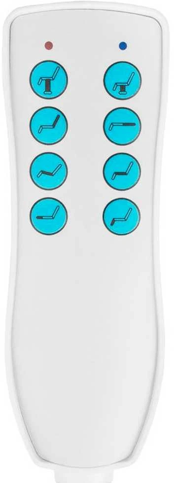 Activeshop Kosmetologinis krėslas AZZURRO 869A ELECTRIC 4 MOTOR Pilkas