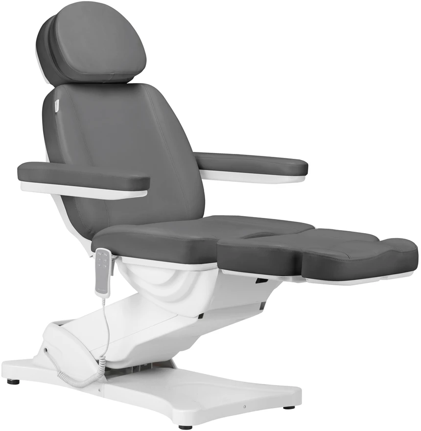 Activeshop Kosmetologinis krėslas SILLON CLASSIC 3 MOTOR ELECTRIC Pilkas