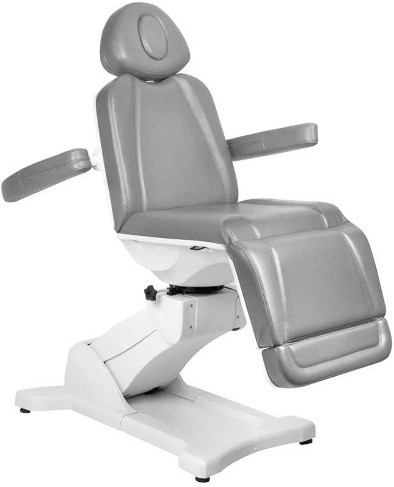 Activeshop Kosmetologinis krėslas AZZURRO 869A ELECTRIC 4 MOTOR Pilkas