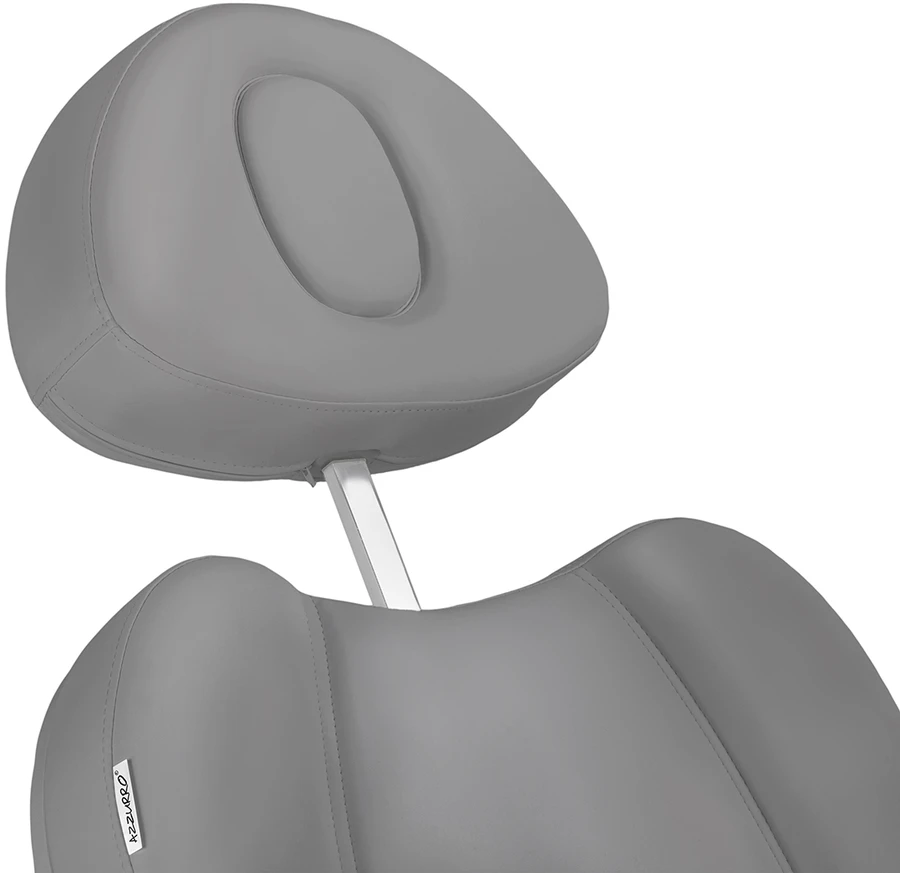 Activeshop Kosmetologinis krėslas AZZURRO 708A ELECTRIC 4 MOTOR Pilkas HEATED