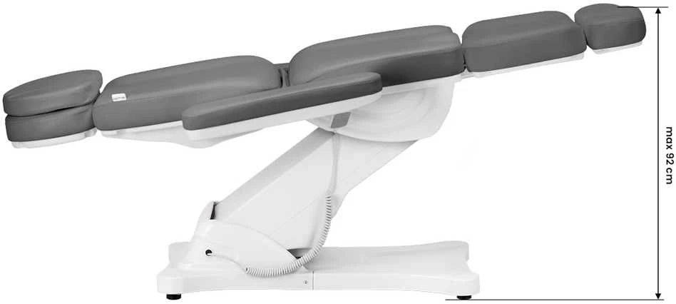 Activeshop Kosmetologinis krėslas SILLON CLASSIC 4 MOTOR ELECTRIC Pilkas