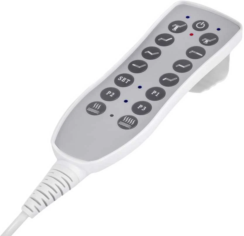 Activeshop Kosmetologinis krėslas AZZURRO 708A ELECTRIC 4 MOTOR Baltas
