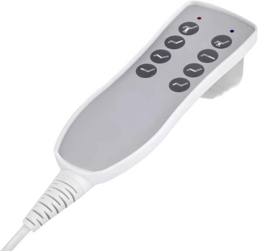 Activeshop Kosmetologinis krėslas AZZURRO 708A ELECTRIC 4 MOTOR Pilkas