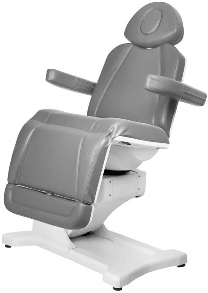 Activeshop Kosmetologinis krėslas AZZURRO 869A ELECTRIC 4 MOTOR Pilkas