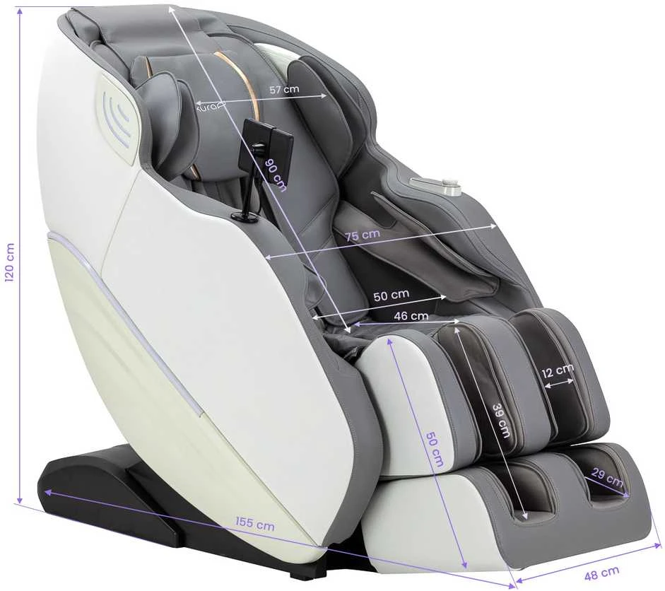 Activeshop Masažo krėslas Sakura Maximus 3D 809 Pilkas