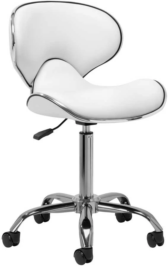 Activeshop Kosmetologinė meistro kėdutė Gabbiano Q-4599 Baltas