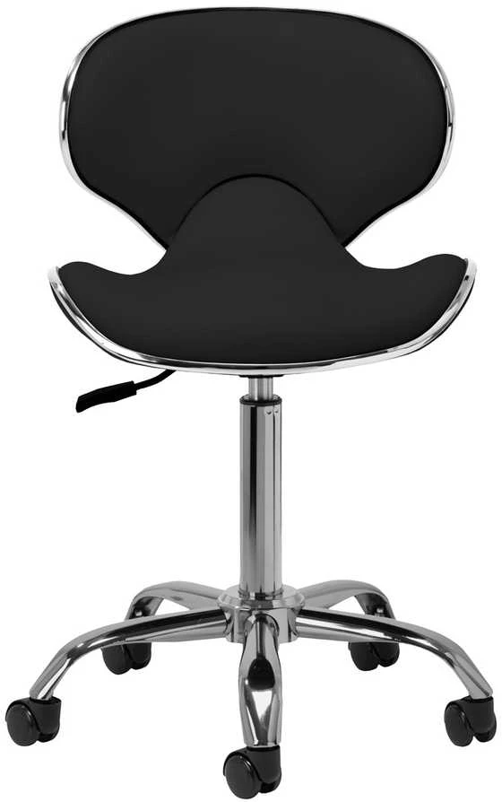 Activeshop Kosmetologinė meistro kėdutė Gabbiano Q-4599 Juodas
