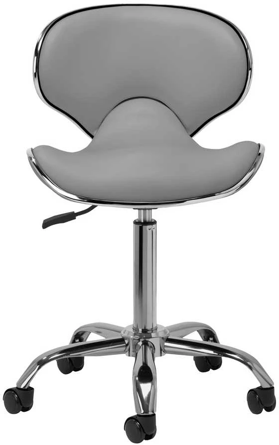 Activeshop Kosmetologinė meistro kėdutė Gabbiano Q-4599 Pilkas