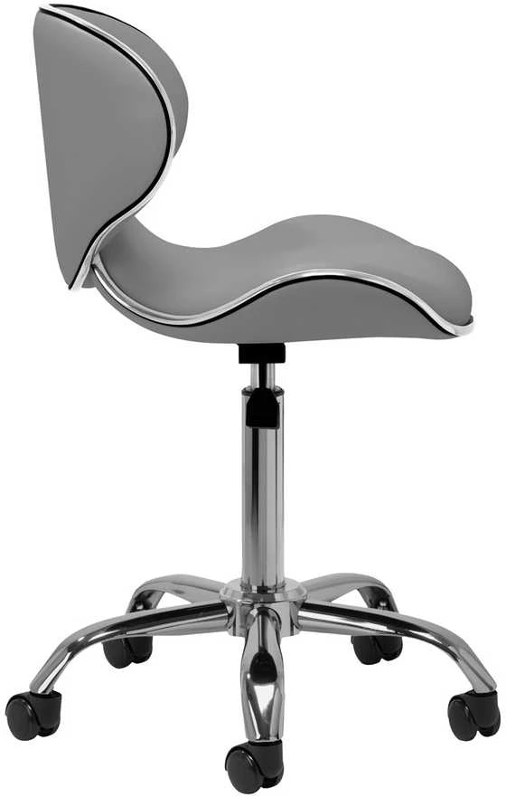 Activeshop Kosmetologinė meistro kėdutė Gabbiano Q-4599 Pilkas