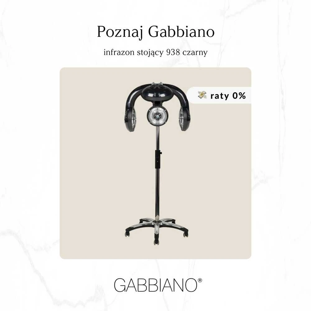Activeshop Plaukų infrazonas Gabbiano 938 Juodas