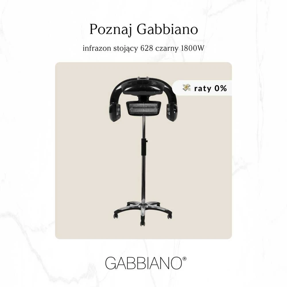Activeshop Plaukų infrazonas Gabbiano 628 Juodas