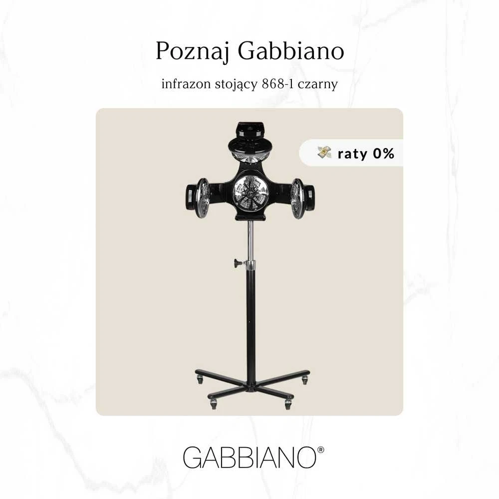 Activeshop Plaukų infrazonas Gabbiano 868-1 Juodas
