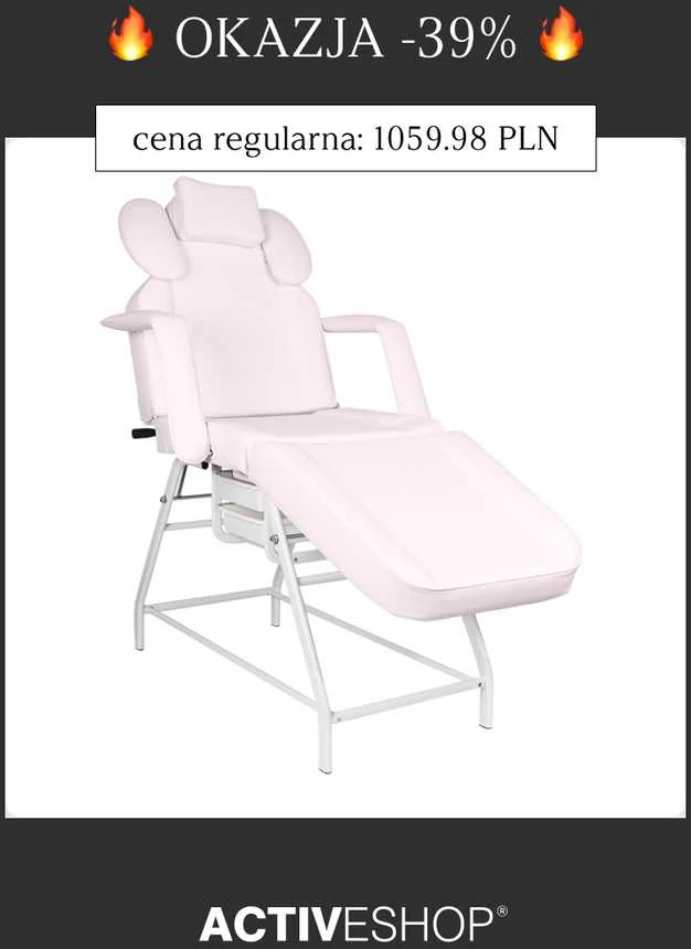 Activeshop Kosmetologinis krėslas VISAGE Rožinis