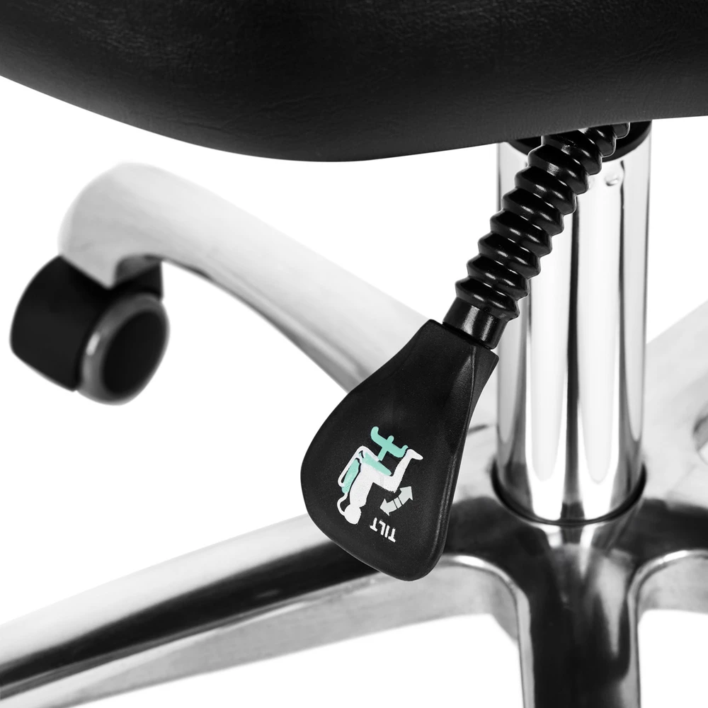 Activeshop Tatuiruočių studijos meistro kėdė su atlošu Pro Ink 973, juoda
