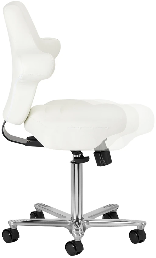 Activeshop Kosmetologinė meistro kėdutė Azzurro Special 152 Baltas
