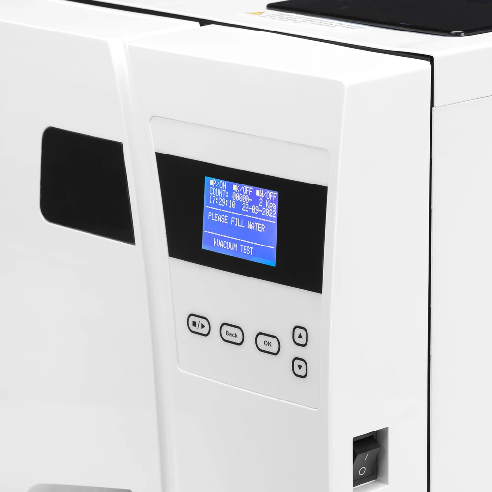 Sterilizatorius Lafomed Premium Line LFSS12AA 18 l, 2,4 kW, B klasė (medicininė)
