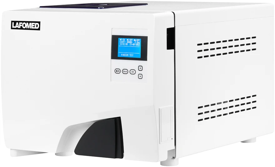 Activeshop Medicininis autoklavas Lafomed Premium Line LFSS12AA LCD 12 l, B klasė, su spausdintuvu