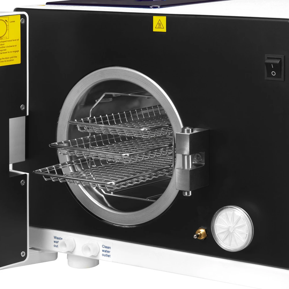 Activeshop Medicininis autoklavas Lafomed Standard Line LFSS08AA LED 8 l, B klasė, su spausdintuvu