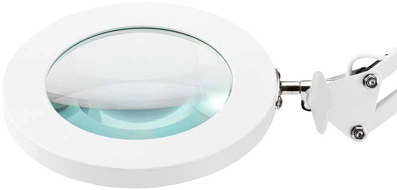 Activeshop LED stalinis šviestuvas su lupa Glow 308 baltas