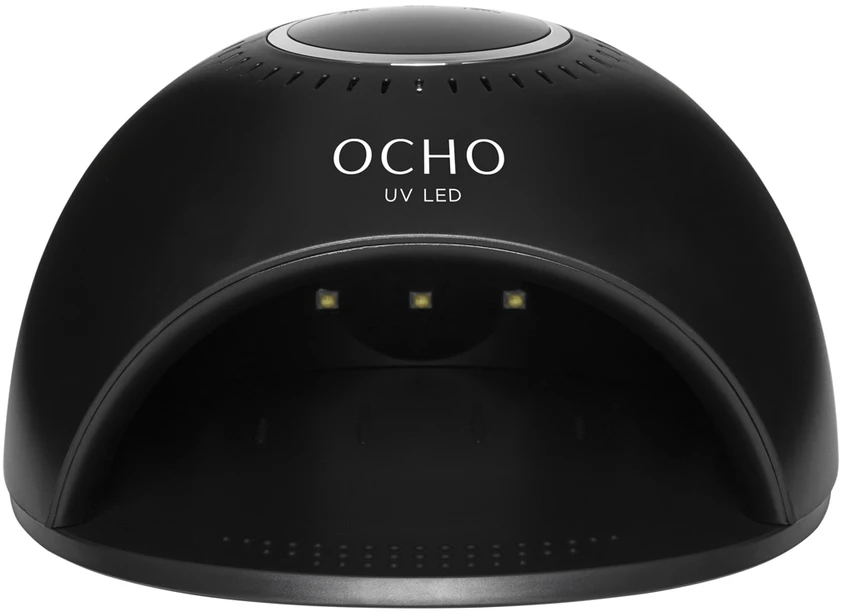 Activeshop Profesionali UV/LED nagų lempa manikiūrui Ocho Nails 8 84W, juodos spalvos