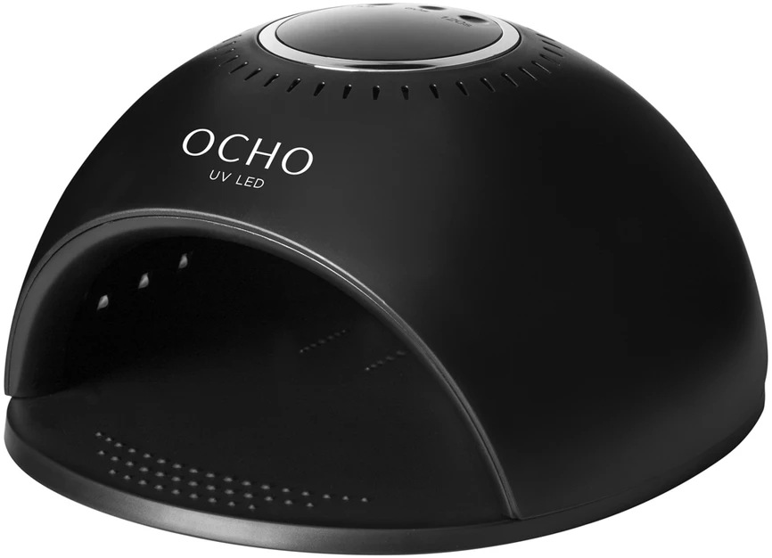 Activeshop Profesionali UV/LED nagų lempa manikiūrui Ocho Nails 8 84W, juodos spalvos