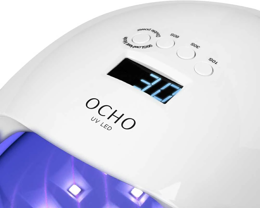 Nagų lempa Activeshop UV LED Ocho Nails X13 65 W, Balta