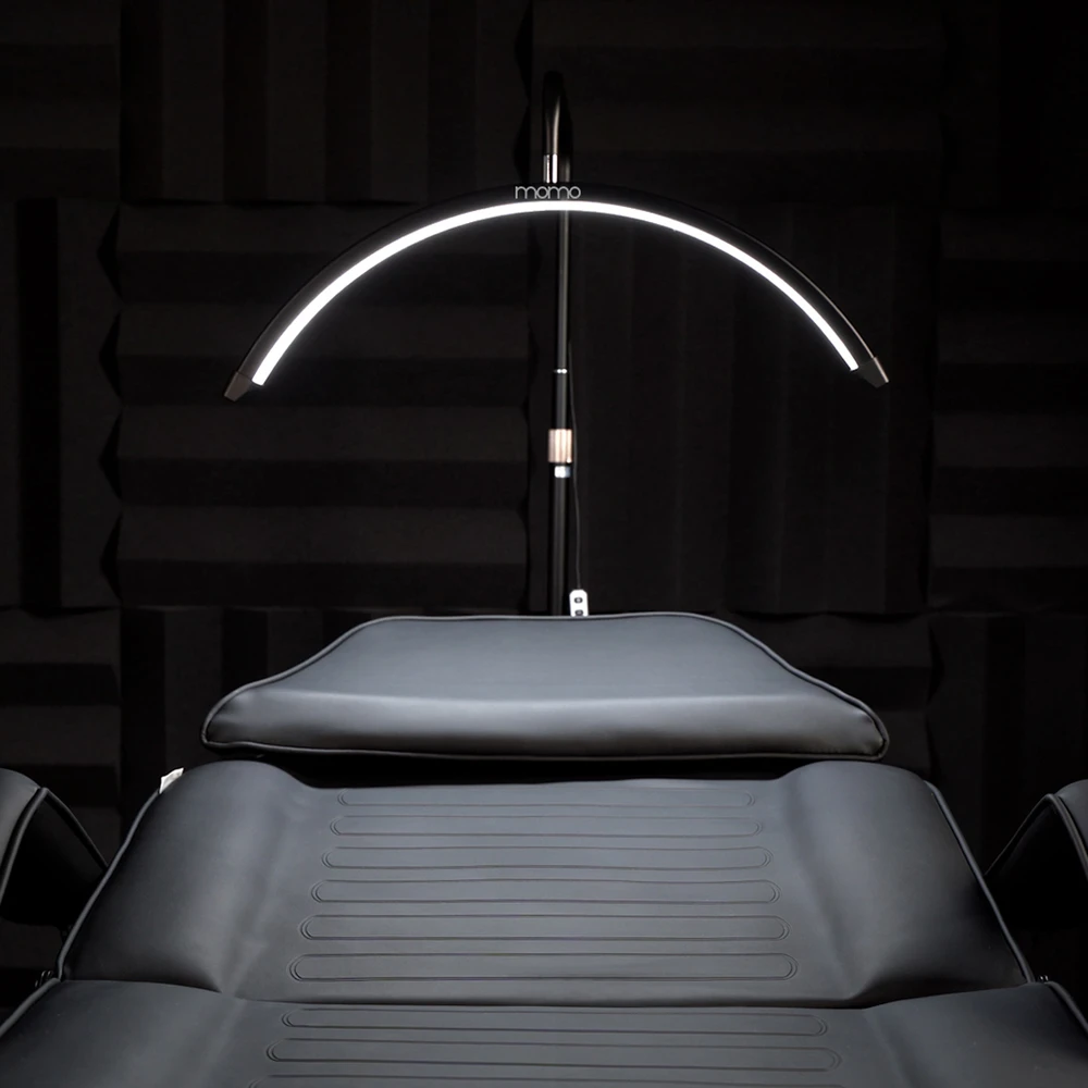 Activeshop Kosmetologinė LED lempa Glow MX6 juoda